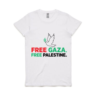 Free Gaza. Free Palestine. Fitted Thumbnail