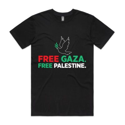 Free Gaza. Free Palestine - straight cut Thumbnail